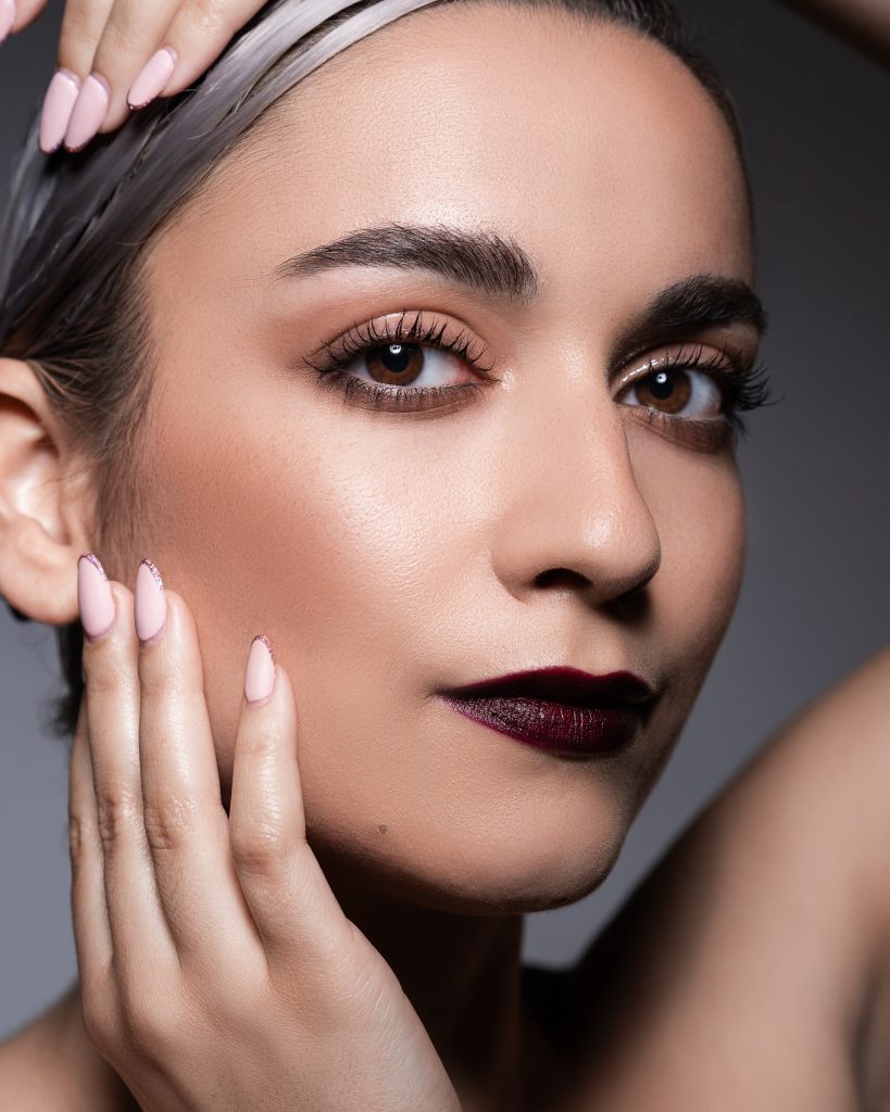 Closeup Beauty Portrait of Model Beatriz made in Beauty in Me Portraits